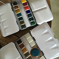 Mi Proyecto del curso: Elaboración de acuarelas artesanales. Watercolor Painting project by chapis_arano - 10.05.2020