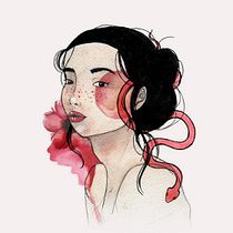 Mi Proyecto del curso: Retrato ilustrado en acuarela. Projekt z dziedziny Malowanie akwarelą użytkownika Sasha - 01.12.2020