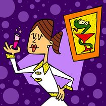 Meu projeto do curso: Introdução à criação de personagens estilo cartoon. Un projet de B, e dessinée, Créativité, Dessin, Conception de personnages et Illustration numérique de Aída - 06.10.2020