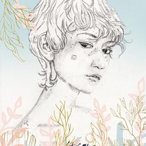 My project in Portrait with Pencil, Color Techniques and Photoshop course Ein Projekt aus dem Bereich Artistische Zeichnung, Botanische Illustration, Digitale Illustration, Bildende Künste, Traditionelle Illustration, Bleistiftzeichnung und Porträtzeichnung von Deb Baker - 10.09.2020