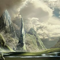 Mi Proyecto del curso: Matte Painting: creando mundos fotorrealistas. Graphic Design project by Rosa Compte - 10.06.2020