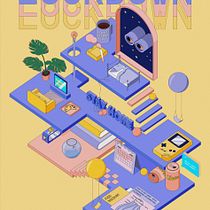 Mi Proyecto del curso: Ilustración vectorial isométrica desde cero. Ilustração digital projeto de Danaë Burgeff - 06.10.2020