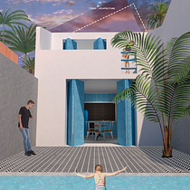 Mi Proyecto del curso: Representación gráfica de proyectos arquitectónicos. Animation, 2D Animation, Architecture, Drawing, Design, and Digital Design project by joelgeovani57 - 07.06.2020