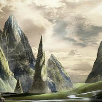Mi Proyecto del curso: Matte Painting. Me ha encantado el curso y el proceso para elaborar este matte paiting, estoy satisfecho! a seguir practicando:) . Graphic Design project by Daniel Argeñal - 10.06.2020