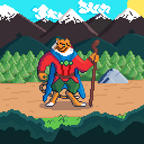 Mi Proyecto del curso: Introducción al diseño de personajes en pixel art (TLZ1). Un projet de Pixel art de Leonardo De la Peña - 07.10.2020