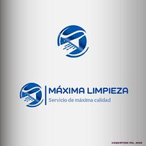 Máxima Limpieza - Servicio de máxima calidad x ICEQUINTERO Vol. 2020. Br, ing, Identit, Logo Design, and Graphic Design project by Ivan Cervantes - 10.11.2020