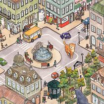 My project in The Art of Sketching: Transform Your Doodles into Art course Ein Projekt aus dem Bereich Artistische Zeichnung, Zeichnung und Traditionelle Illustration von Jessica Pankova - 07.10.2020