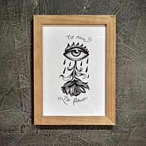 No Rain, No Flower. Traditional illustration project by Lorenzo Bonicontro - 10.07.2020