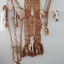 Segredos do Mar, representados na areia. Un progetto di Macramè di Sílvia Gião - 07.10.2020