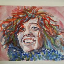 Mi Proyecto del curso: Retrato artístico en acuarela. Watercolor Painting project by arteslide - 04.27.2021
