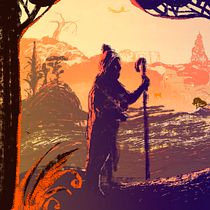 Mi Proyecto del curso: Ilustración narrativa digital con luz y sombra. Projekt z dziedziny Sketching, Concept art, Kreat i wność użytkownika Oksana Tsvetkova - 07.10.2020
