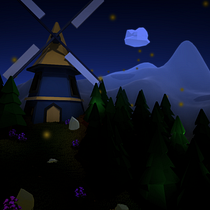 Mi Proyecto del curso: Modelado de escenarios low poly para videojuegos. 3D project by Maria Agudelo - 10.08.2020