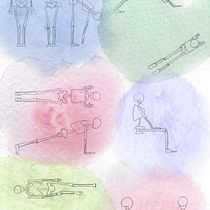 Mi Proyecto del curso: Dibujo anatómico para principiantes. Drawing, Figure Drawing, and Traditional illustration project by Camila Klapp - 10.08.2020