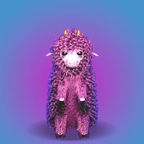 My project in 3D Hair Creation with Maya XGen course. 3D, 3D Character Design, and Character Design project by mie_la - 10.08.2020