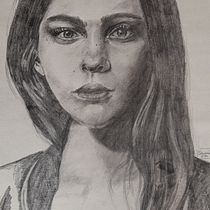 My project in Realistic Portrait with Graphite Pencil course. Artistic Drawing, and Drawing project by Daniel Schennach - 10.08.2020