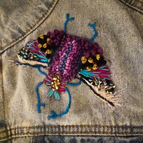 Mi Proyecto del curso: Bordado y personalización de accesorios . Arts, and Crafts project by Elena M - 10.08.2020