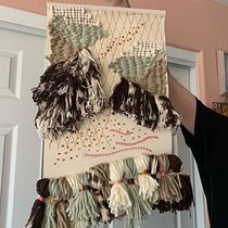 My project in Embroidered Tapestry Creation course. Un projet de Broderie de Crystal Lutton - 08.10.2020