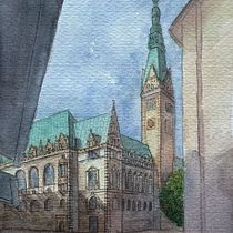 Mi Proyecto del curso: Dibujo arquitectónico con acuarela y tinta. Desenho, Desenho artístico, Ilustração tradicional, Ilustração arquitetônica, e Artes plásticas projeto de Camila Klapp - 08.10.2020