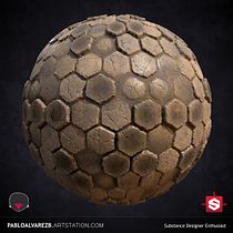 Proyecto final con Substance Designer. Un projet de Architecture , et Modélisation 3D de palvarezbarros - 14.10.2020
