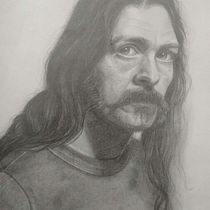 Meu projeto do curso: Retrato realista com lápis grafite. Realistic Drawing project by Antonio De Pádua - 10.09.2020