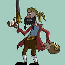 Mi Proyecto del curso: Diseño de personajes retro para animación. Concept Art project by Nicolás Bovino - 10.10.2020