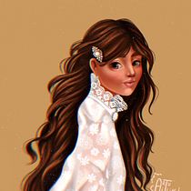My project in Female Character Portraits in Procreate course. Digital Illustration project by katiuwa_plam - 10.10.2020