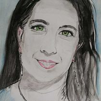 Mi madre, María Esperanza Daza à l'aquarelle. Artistic Drawing, and Portrait Drawing project by Sebastián Camilo Leal Daza - 10.31.2020