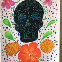 Usando diferentes materiales - Técnicas de ilustración para desbloquear tu creatividad. Drawing, Traditional illustration, and Painting project by Hilda Behrends Vargas - 10.11.2020