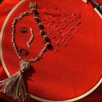 Mi Proyecto del curso: Bordado y personalización de accesorios . 3D, and Embroider project by Jessica Ramos Soto - 10.10.2020