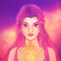 Final Project - Liz the Fire Starter. Digital Drawing, and Digital Painting project by Lina Li - 10.12.2020