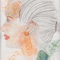 Mi Proyecto del curso: Retrato ilustrado en acuarela. Een project van Digitale illustratie van alexpema_ - 19.10.2020