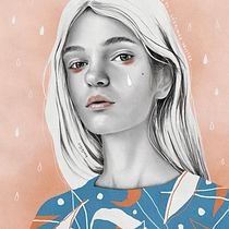 Mi Proyecto del curso: Retrato con lápiz, técnicas de color y Photoshop. Un proyecto de Ilustración digital de middling_love - 12.10.2020