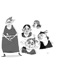 Meu projeto do curso: Ilustração e design de personagens para contos infantis. Character Design, Traditional illustration, and Children's Illustration project by Erika Rosa - 10.12.2020