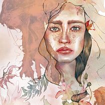 My project in Illustrated Portrait in Watercolor course. Een project van  Artistieke tekening, Ontwerp van personages, Kinderillustratie, Stripboek y Traditionele illustratie van Wanda D'Onofrio - 13.10.2020