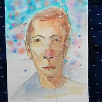 My project in  Watercolor Portrait Sketchbook course. Traditional illustration project by José Amaral - 10.13.2020