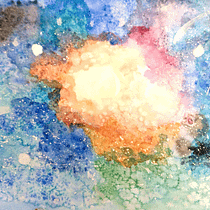 Mi Proyecto del curso: Técnicas modernas de acuarela. Watercolor Painting project by Erika Alejandra Garza Espinoza - 10.17.2020