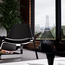 Mi Proyecto del curso: Infoarquitectura de interiores con Unreal Engine 4. Un progetto di Architettura d'interni di Gabriel Cardenas - 14.10.2020