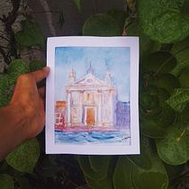 Mi Proyecto del curso: Dibujo arquitectónico con acuarela y tinta. Arquitetura e Ilustração arquitetônica projeto de Moisés Cabrera - 14.10.2020