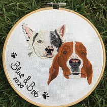 Resultado final: Needle painting para principiantes. Embroider project by Elena - 06.26.2020
