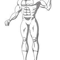 Mi Proyecto del curso: Ilustración para cómics: anatomía de un superhéroe. Un progetto di Illustrazione tradizionale, Character design, Fumetto, Disegno a matita e Disegno anatomico di Jose Luis Pantoja - 21.12.2022
