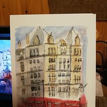 My project in Architectural Sketching with Watercolor and Ink course. Pintura em aquarela projeto de d_ruf_santos - 15.10.2020