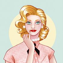 My project in Female Character Portraits in Procreate course. 2D Animation, Animation, Character Animation, and Traditional illustration project by Elvin Lam - 10.15.2020