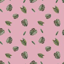 My project in Botanical Watercolor for Patterns course. Un progetto di Pittura e Pattern design di Cristina Ranca - 15.10.2020