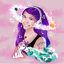 My project in Digital Fantasy Portraits with Photoshop course. Digital Illustration project by Lucy Bailey - 10.13.2020