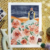 My project in Creation of Color Palettes with Watercolor course. Un progetto di Illustrazione botanica, Teoria del colore, Illustrazione tradizionale e Pittura ad acquerello di Bianca Nicolescu - 15.10.2020