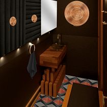 Mi Proyecto del curso: Iniciación al diseño de interiores. 3D, Architecture, Interior Architecture, Design, Interior Design, and ArchVIZ project by eveliyna - 10.16.2020
