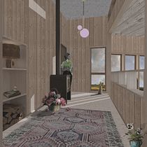 Mi Proyecto del curso: Refugio San Francisco, Osorno Chile. Un projet de Architecture de Valeria Ubilla Droppelmann - 19.10.2020