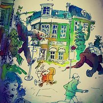 My project in The Art of Sketching: Transform Your Doodles into Art course. Traditional illustration project by Jappie Sonnema - 11.02.2020