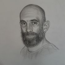 My project in Realistic Portrait with Graphite Pencil course. Artistic Drawing project by boye_gamblin - 10.16.2020