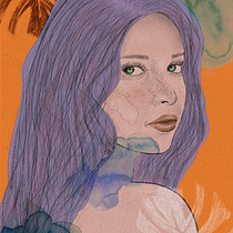 Mi Proyecto del curso: Retrato ilustrado con Procreate. Criatividade, Design digital, Ilustração tradicional e Ilustração digital projeto de Cristina Gorski - 17.10.2020